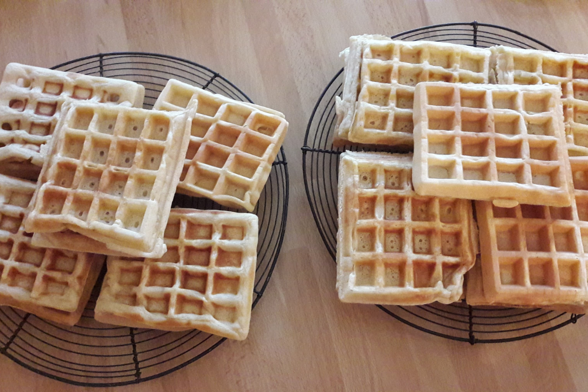 gaufres sans beurre